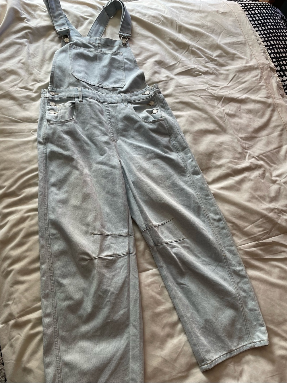 Indigo Rein Light Blue Denim Overalls with Adjustable Straps